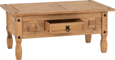 Image: 7242 - Corona 1 Drawer Coffee Table 